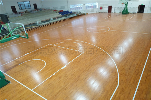 篮球木地板--新疆库尔勒国税局成功案例